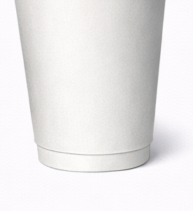 VERRE BREUVAGE CHAUD BLANC 12 OZ 90 MM / WHITE HOT CUP BEVERAGE 12 OZ 90 MM