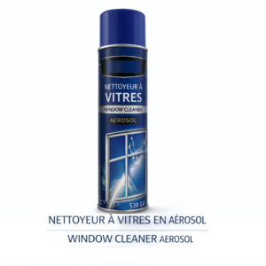 NETTOYEUR À VITRES EN AÉROSOL / AEROSOL GLASS CLEANER 