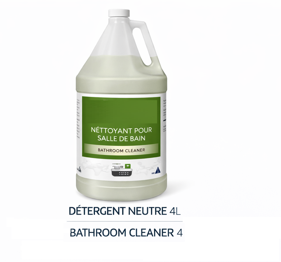 NETTOYANT POUR SALLE DE BAIN 4L / BATHROOM CLEANER 4L