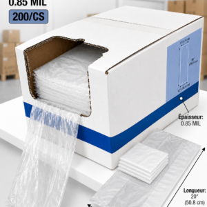 SAC POLY 15 LB 12''X3"X20'' 0.85 MIL /15 LB POLY POUND BAG 12''X3"X20'' 0.85 MIL