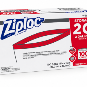 Sacs Ziploc (T. GRAND) / Ziploc Storage Bags (2 GALLON)