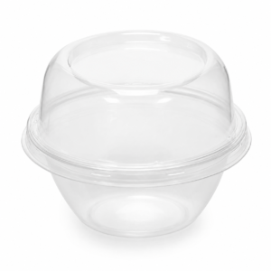 COUVERCLE CLAIR DÔME POUR COUPE À DESSERT 94 MM / CLEAR DESSERT CUP DOME LID 94 MM